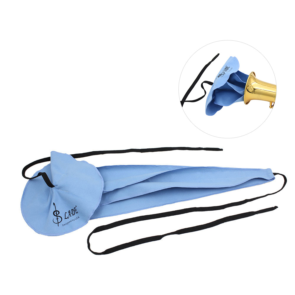 Alto Tenor Saxophone Cleaning Cloth Pull Through Ultrafine Fiber Material Cloth for Sax Inside Tube Strong Water Absorption