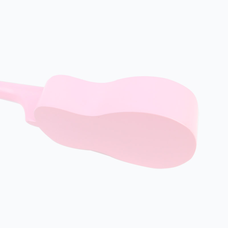 Hot Sale 21 inch Pink Ukelele Ukulele 4 Strings Hawaii Mini Guitar Heart-shaped Tone Hole Basswood Wood Uke