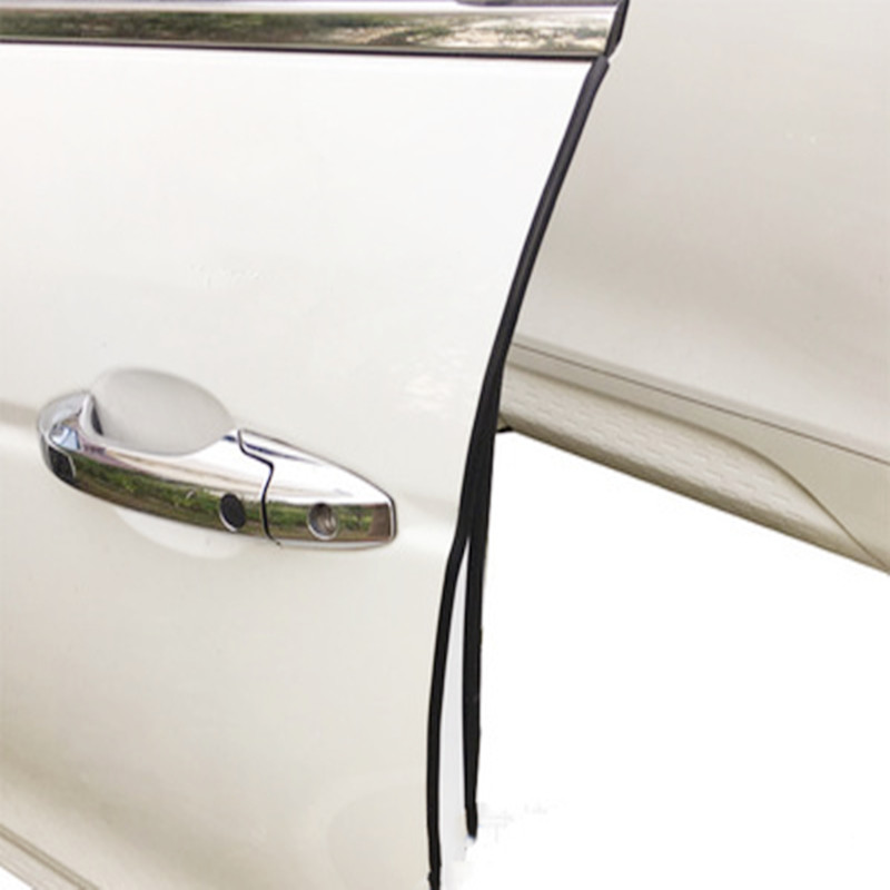 1M DIY Car Door Edge Strips Rubber Scratch Protector Moulding Strip Sealing Anti-rub Car-styling Accesorio For Auto Universal