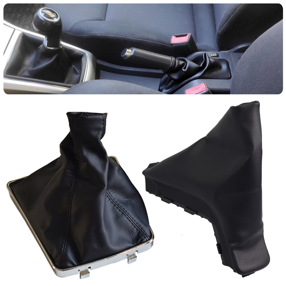 For Opel ASTRA H Gear Shift Knob Leather Gaiter 2025 new Boot Cover Handbrake Case