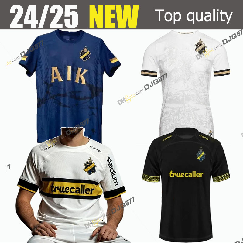 2023 AIK Solna SOCCER jerseys special FISCHER 7 HUSSEIN 8 OTIENO 25 GUIDETTI 11 THILL 17 TIHI 16 HALITI 6 132-year history 23 24 jersey football shirts man WHITE