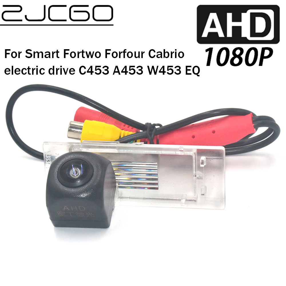 ZJCGO Car Rear View Reverse Backup new Parking AHD 1080P Camera for Smart Fortwo Forfour 2025 Cabrio electric drive C453 A453 W453 EQ
