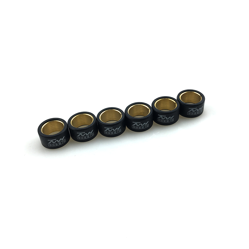 TWH variator roller setFor Scooters Majesty Maxster BWS125 Cygnus X-City X-Max ZY 125 Velvet 150 performance racing 20x12mm