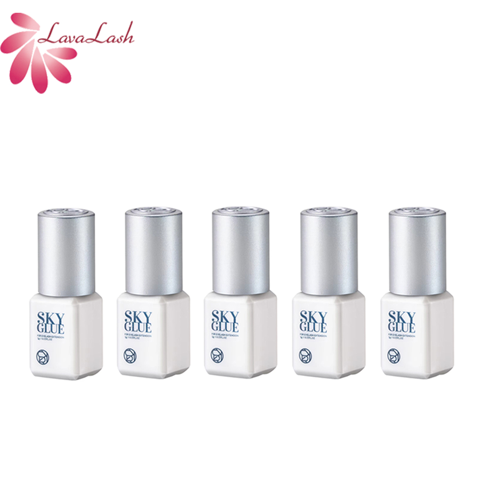 db Bottle Original Sky Korea glue TD Type For Eyelash Extensions Glue Clear Transparent Adhesive Fastest White Cap Sealed Bag