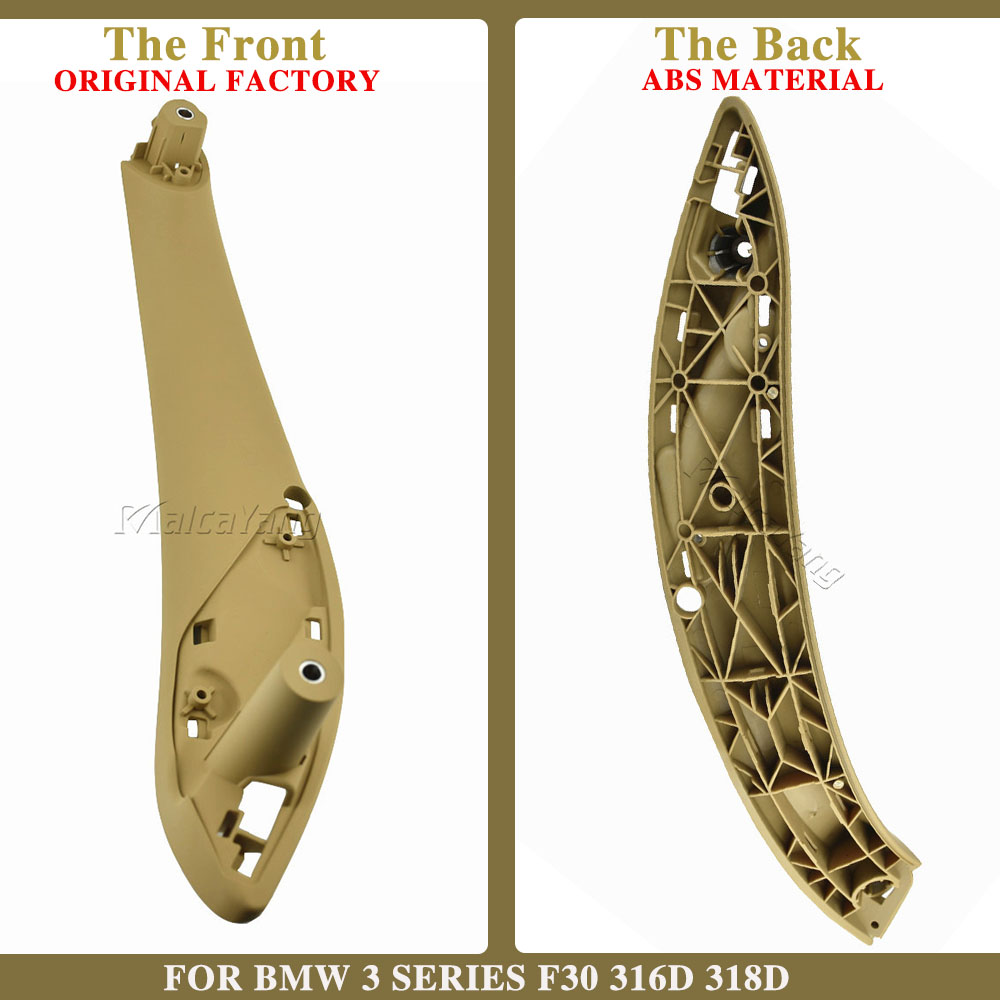 Car Interior Door Handle Pull Trim Cover For F30 F31 F32 F33 F34 F35 F36 F80 Left Right Inner Panel Black Beige