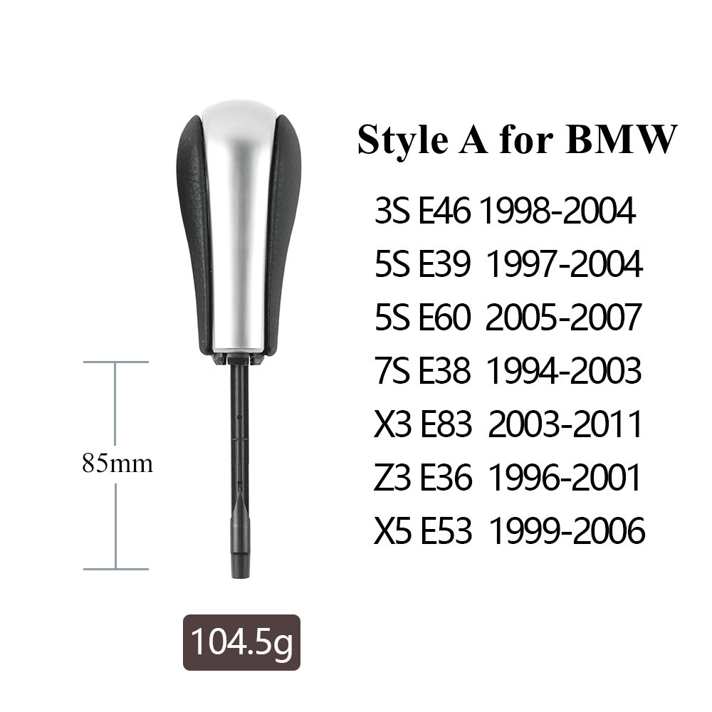 Car Gear Shift Lever Automatic 2025 Vehicles Gear Shift Knob Stick For 1 3 5 7 X3 X5 Z3 new Z4 E81 E82 E85 E90 E91 E46 25167537992