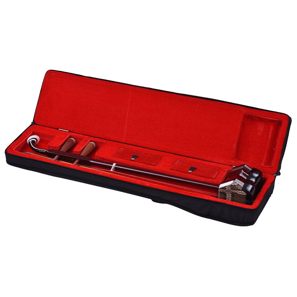 erhu Solidwood Erhu Chinese 2-string Violin Fiddle Stringed Musical Instrument Dark Coffee erhu chinese instrument cordes erhu