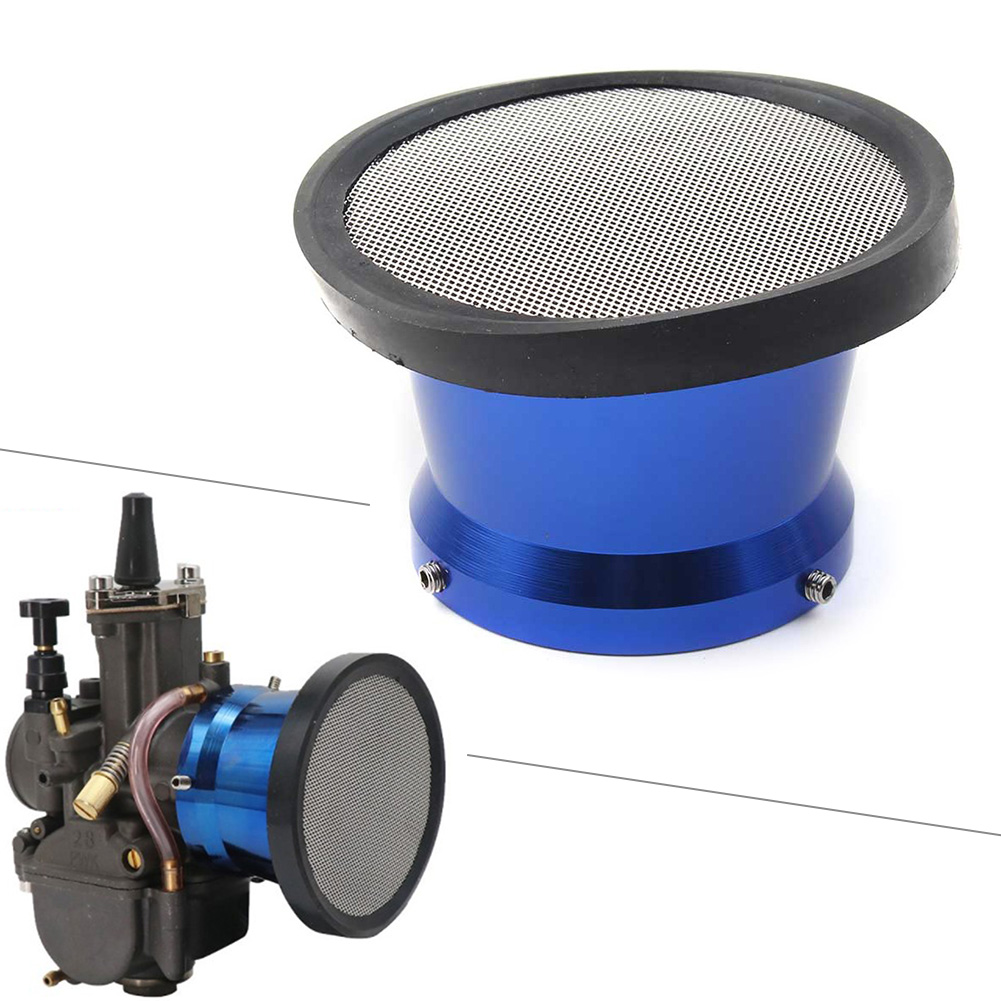 1pcs 50mm Motorcycle Carburetor Air Filter Horn Cup new With Net Funnel Velocity Stacks Cover For Carb 2025 PWK21/24/26/28/30 & PE28/30