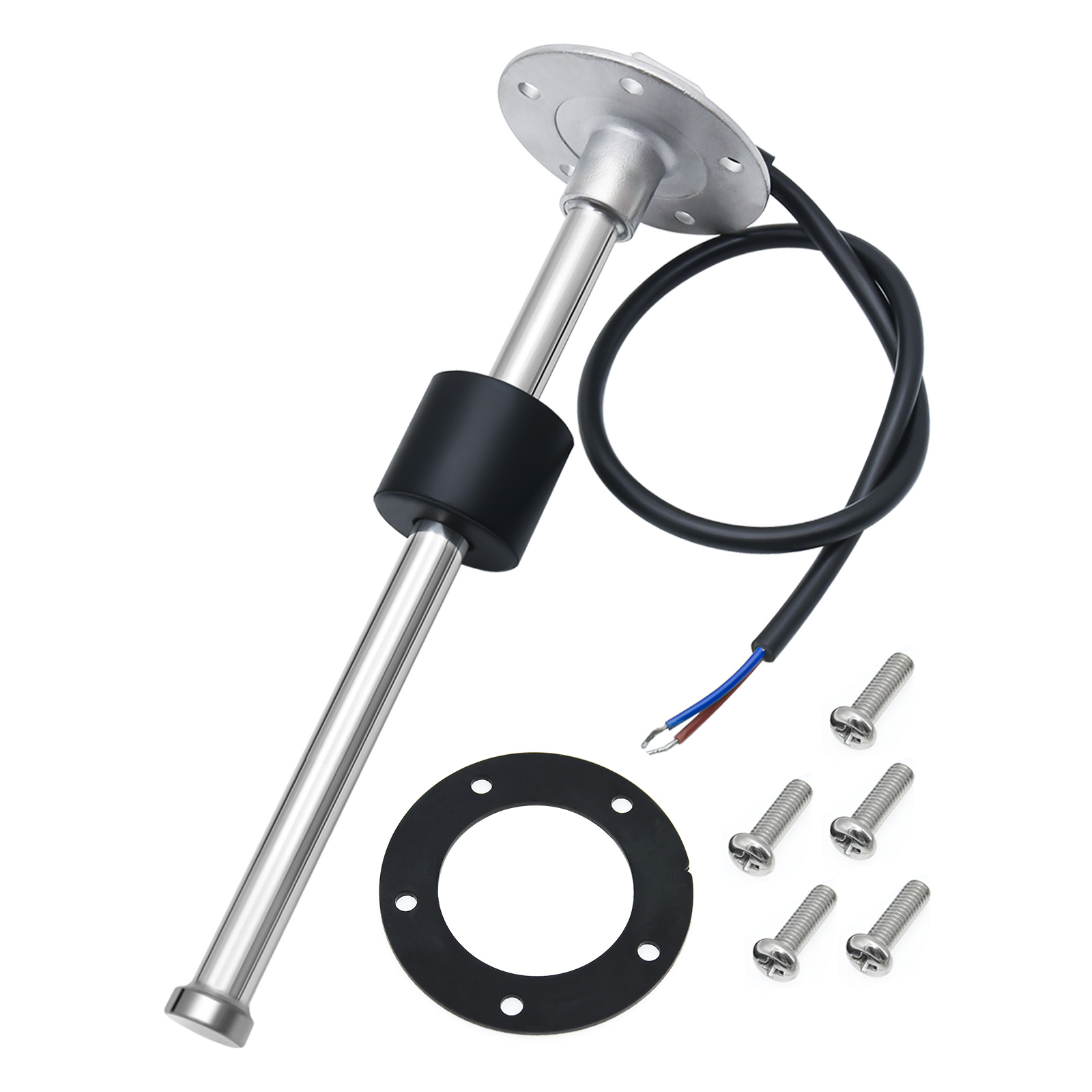 Universal 52mm Digital Fuel Level Gauge for 0-190ohm fuel gauge Fuel Sender Unit Water Level Sensors fit marine boat yacht car