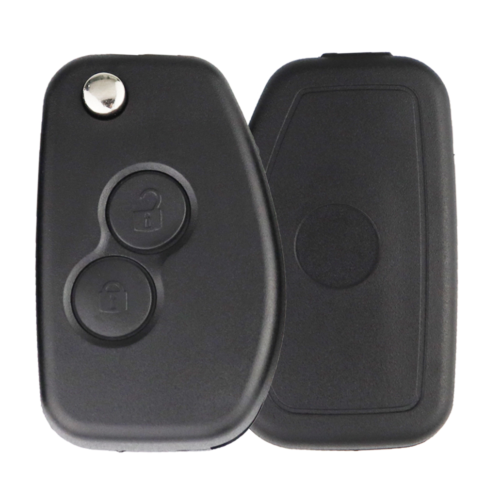 YIQIXIN VAC102 Ne72 Modified Key Shell For Renault 2025 Dacia Modus Duster Clio Espace Flip Folding Remote Car 2 Buttons new Uncut Case