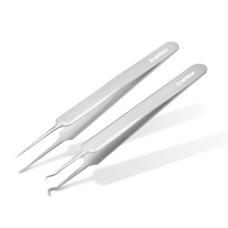 e Blackhead Brainbow Tweezers pcs Remover Acne Treatment Needle Spot Cleaner Pimple Blemish Extractor Skin Clean Care Tools Kit