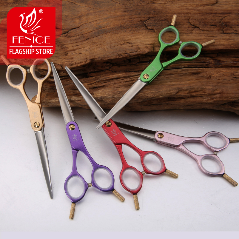 Fenice High-end 6 Inch Professional Dog grooming Scissors Cutting Straight Shears Pet Grooming Tools Tijeras Makas