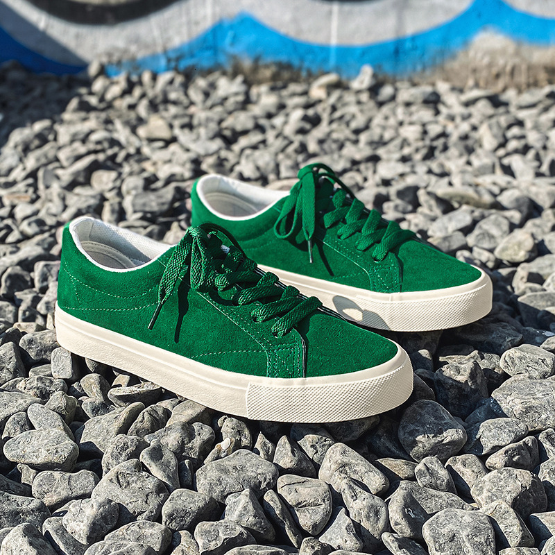 Ladies' Niche Bag Design Suede Multi-color Casual Sports Skateboard Spring Breathable Trend Multifunctional Fashion Shoes Balanced Men's Sho