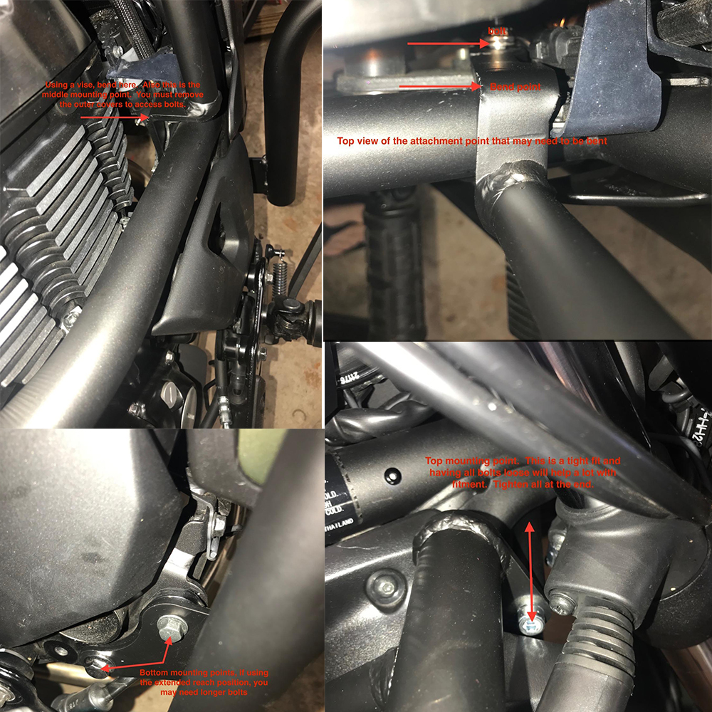 For Kawasaki Vulcan S 650 VN650 EN650 650CC 2015-2023 Motorcycle Highway Engine Guards Protector Crash Bars Bumper Sissy Bar