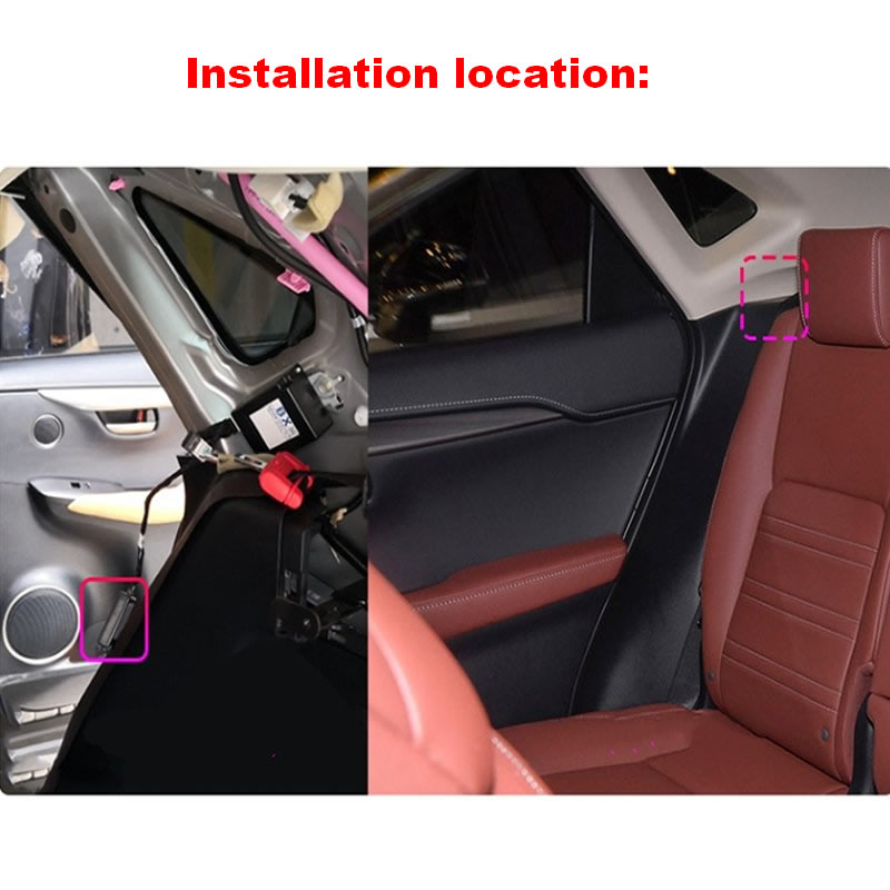 For Lexus IS NX NX200t NX300h Series 2015-2020 Car TPMS Tire Pressure Monitoring System Tire Pressure Display Security Alarm