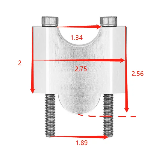 2" Handlebar Riser Spacer Mortorcycle 1.25" Clamp for Suzuki 2006-2024 Boulevard 2025 M109/Intruder new M1800R VZR1800 Accessories