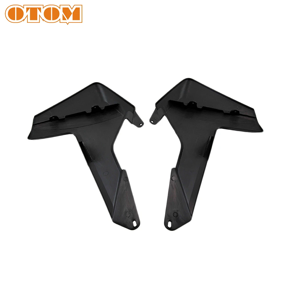 OTOM Motorcycle Plastic Front Side Spoiler Kit Radiator Shrouds For Husqvarna FC250 FC350 FC450 FX350 FX450 TC125 TC250 TX300