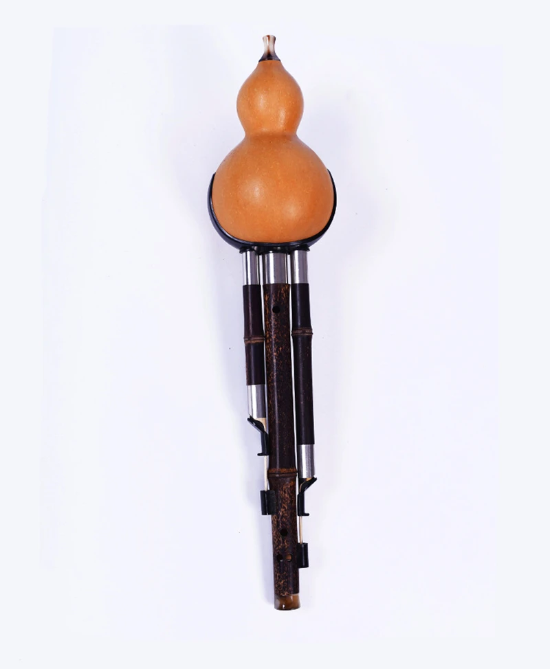 Bamboo Flute Hulusi ThreeTone Gourd Flauta Crashproof Calabash Hulusi Folk musical instruments professional cucurbit flauta chin