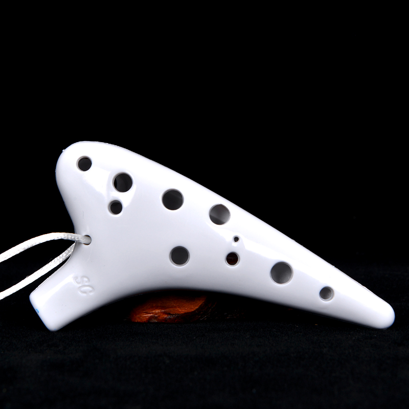 MINI Ocarina 12 hole Soprano C KEY SC mini ABS resin Ocarina flute Orff Musical Instruments Flauta for Childen Student play