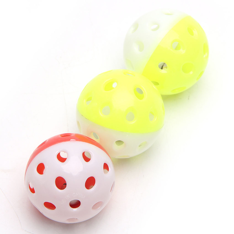 2025 New Pet Parrot Toy Bird Hollow Bell Ball For Parakeet Cockatiel Chew Fun Cage Toys