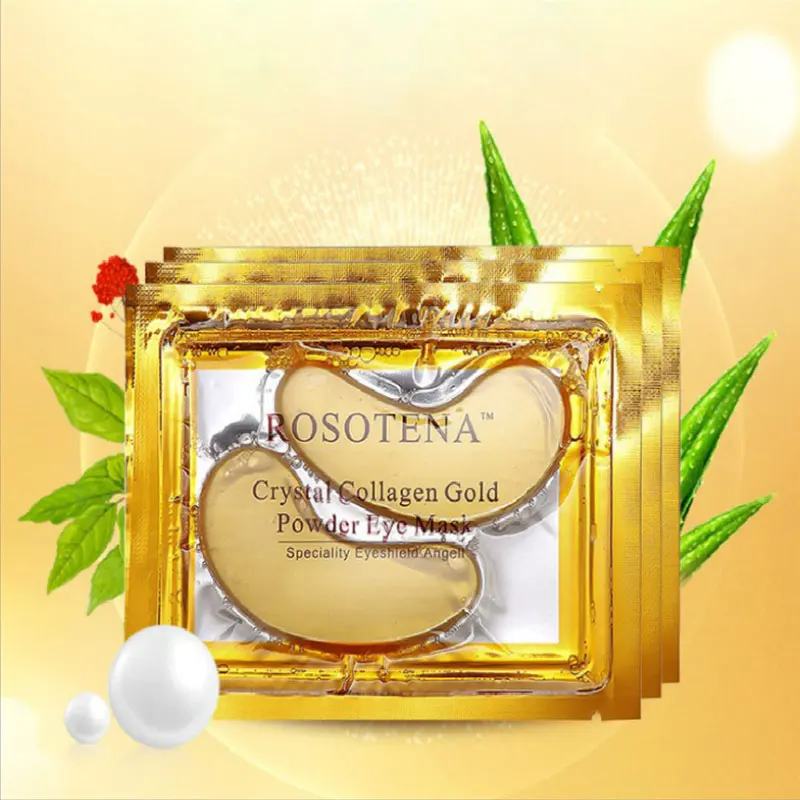 c b Crystal Collagen Eye Gold Mask Face Anti Wrinkle Gel Sleep Eyes Patches Moisturizing Care s