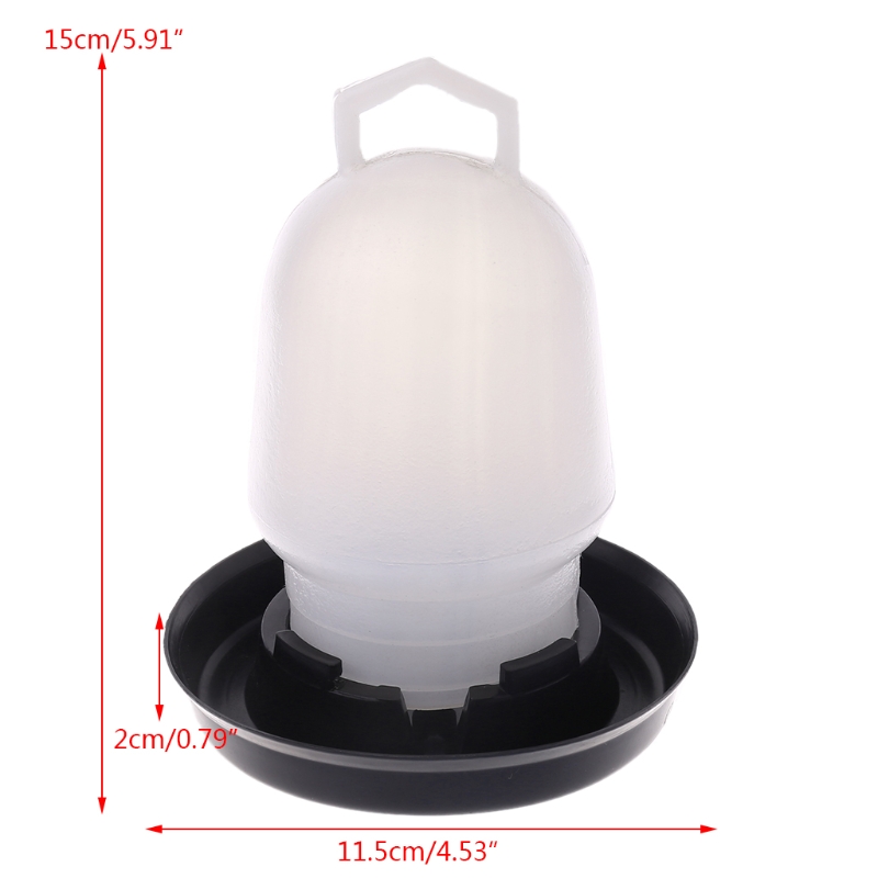 Baby Chick Waterer Baby Chick Feeder for Home Pet Chicken Birds