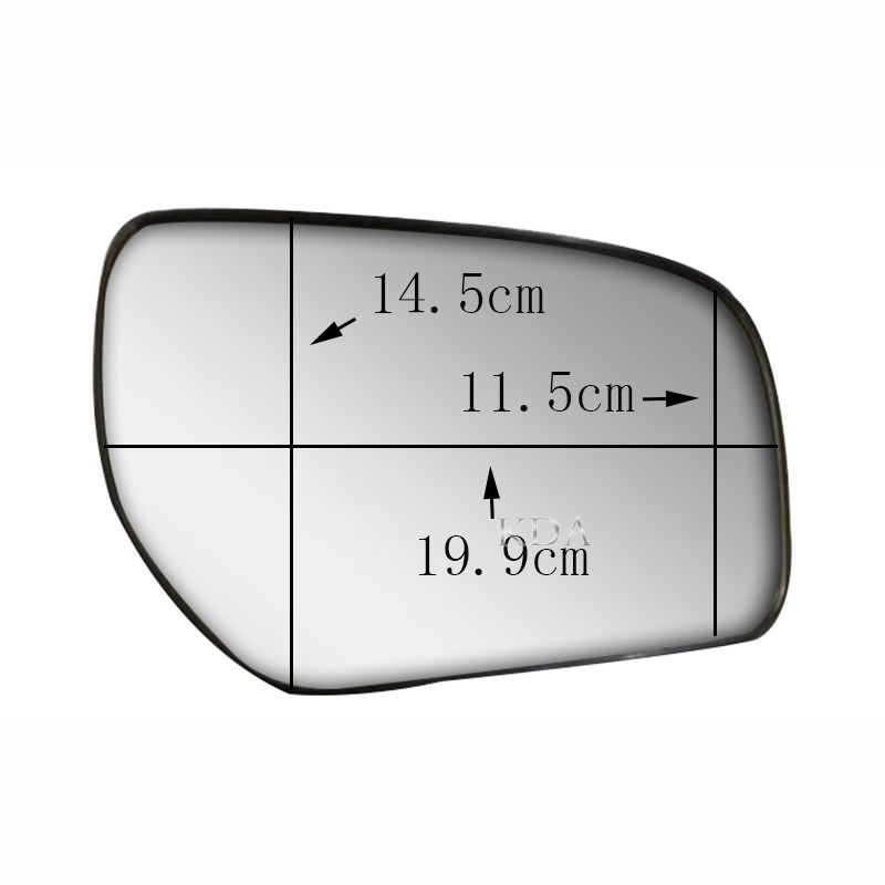 Auto Left Right Heated Wing Rear Mirror Glass for Renault Koleos 2012 2013 2014 2015 2016 963668842R 963659231R