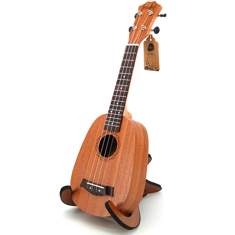 21 inch Small Ukulele Pineapple-shaped Soprano Uku Wholesale All Sapele Ukelele 4 String Rosewood Fingerboard Music instrument
