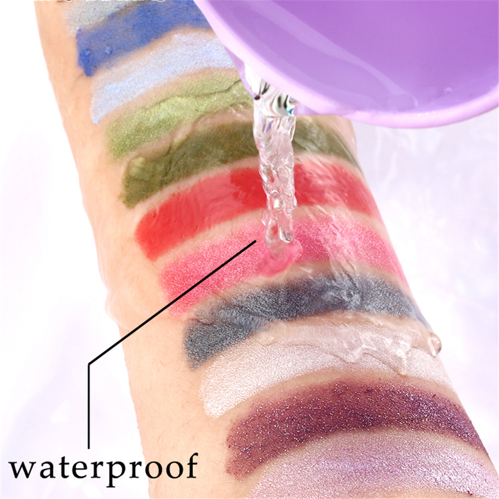 b fd Highlighter Colors Pcs Glitter Eyeshadow Eyeliner Pen Makeup Durable Sweatproof Double ended Eyes Pencil tools cil