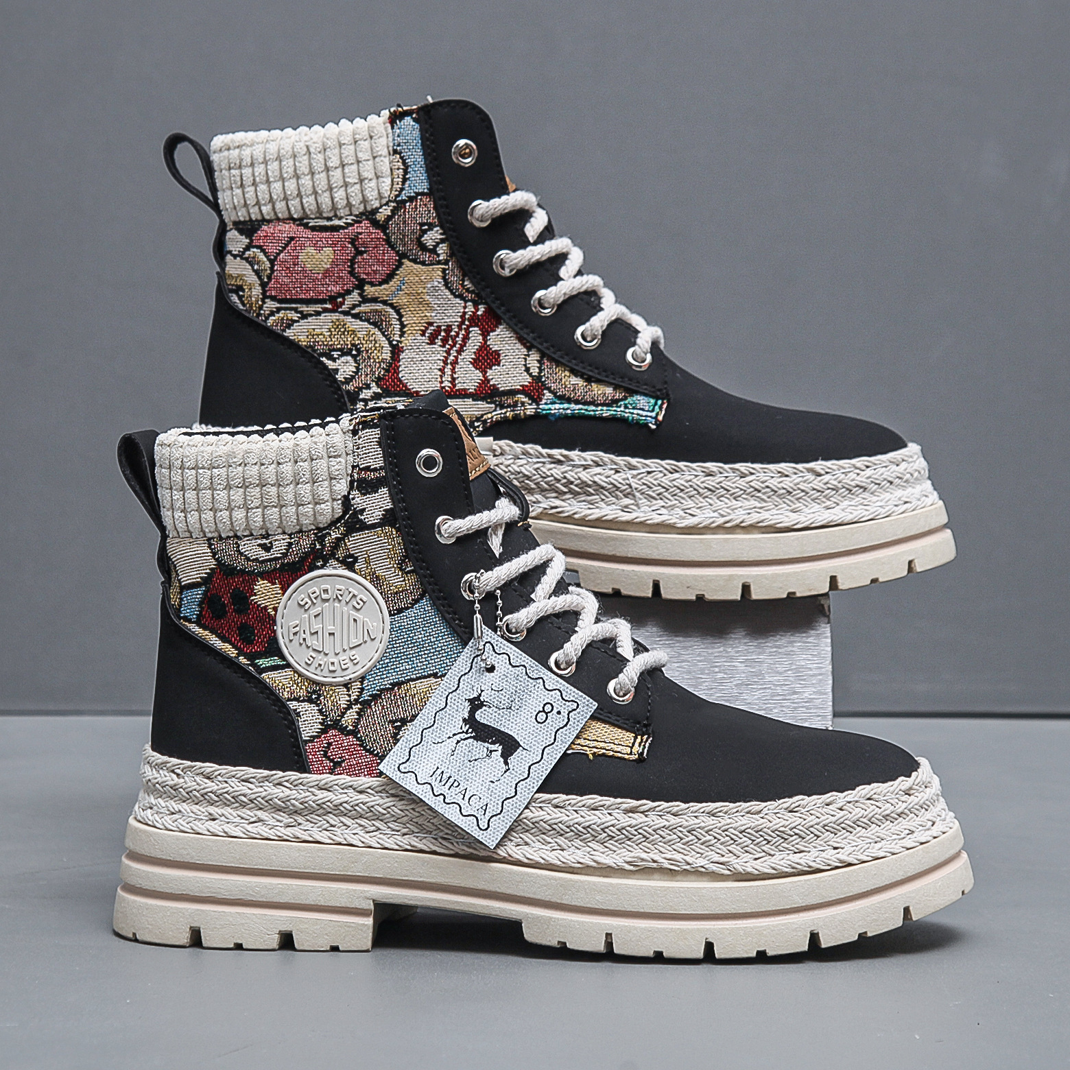 2025 Autumn Snow Boots New Men's Martin Boots Sports Shoes Outdoor Leisure Warm Men's Multi Functional Fashion Shoes