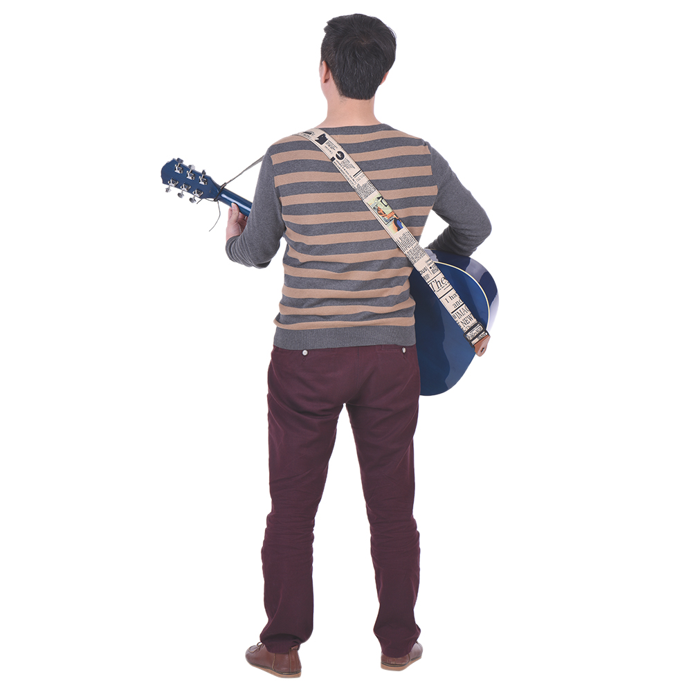 Personalized Guitar Strap Adjustable Guitar Shoulder Strap Oxford Cloth for Classical Electric Guitar Bass Guitar Accessories