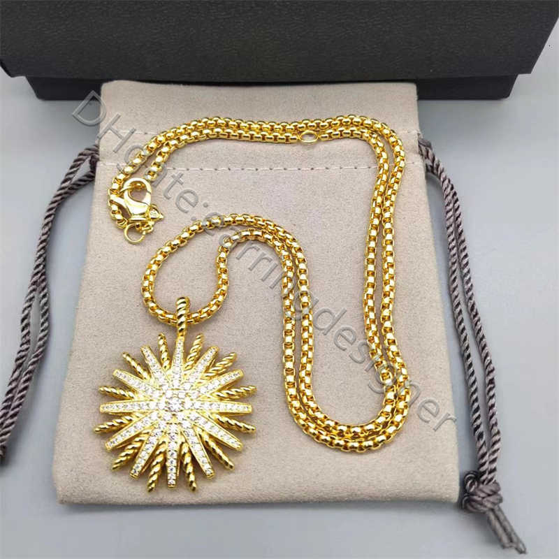 Necklaces Diamond Chevron Pendant Pave Woman Cross Full Men Necklace Zircon Jewelry Dog Tag Necklace Sunflower Peace Medal Bronze