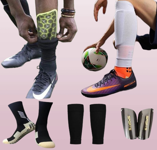 Elbow Knee Pads A Set Hight Elasticity Shin Guard Sleeves For Soccer Adults Kids Sock Professional Legging Cover Sports Protecti