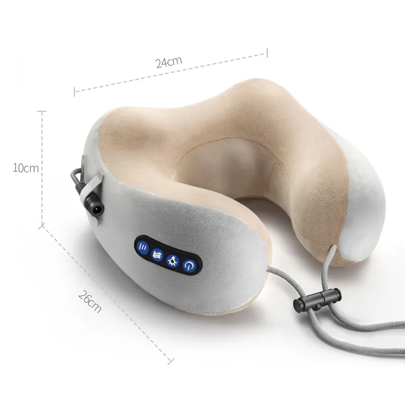 Electric Neck Massager U shaped Pillow Multifunctional Portable Shoulder Cervical new Massager Outdoor 2025 Home Car Relaxing Massage