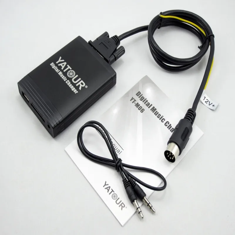 DOXINGYE Car USB SD AUX CD Changer Adapter Digital Music Car Mp3 Converter For Volvo HU-series C70 S40/60/80 V70 Interface