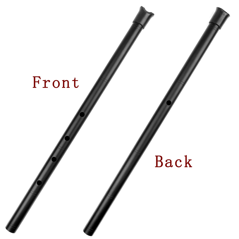Chinese Traditional Vertical D Key Metal Shakuhachi 5 Holes Musical Instruments New Arrival Silver Flute Metal Instrument