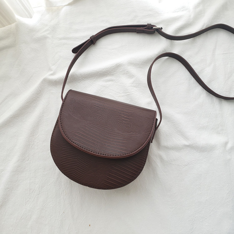 Bag crossbody 2024 new saddle single shoulder niche design women's bag