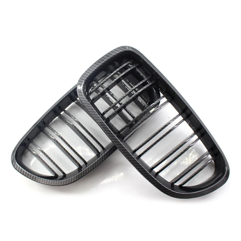 For 5 Series F10 F11 F18 520 523 525 520d 530d 540i Car Front Grille Kidney Racing Grill Gloss Black 10-17