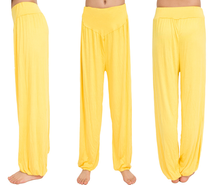 hot sale high quality women modal loose yoga pants female athletic sports trousers dance tai chi martial arts bloomers