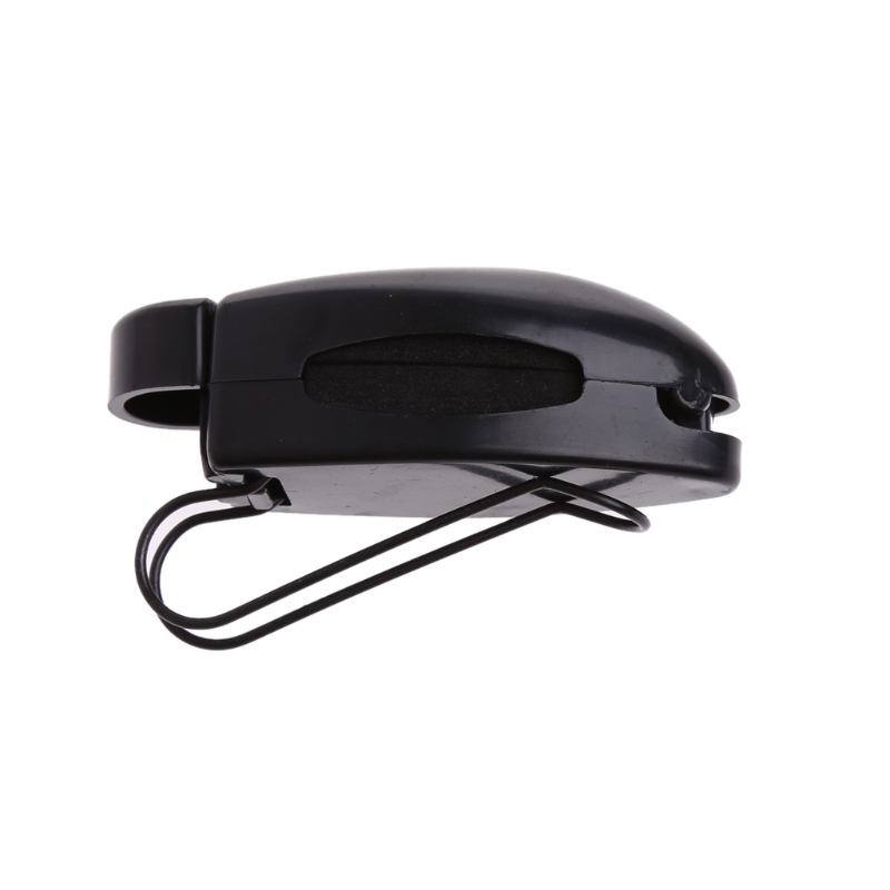 For Sun Visor Auto Glasses Box ddmysmile Sunglasses Clip Card Ticket Holder Fastener Pen F Smile
