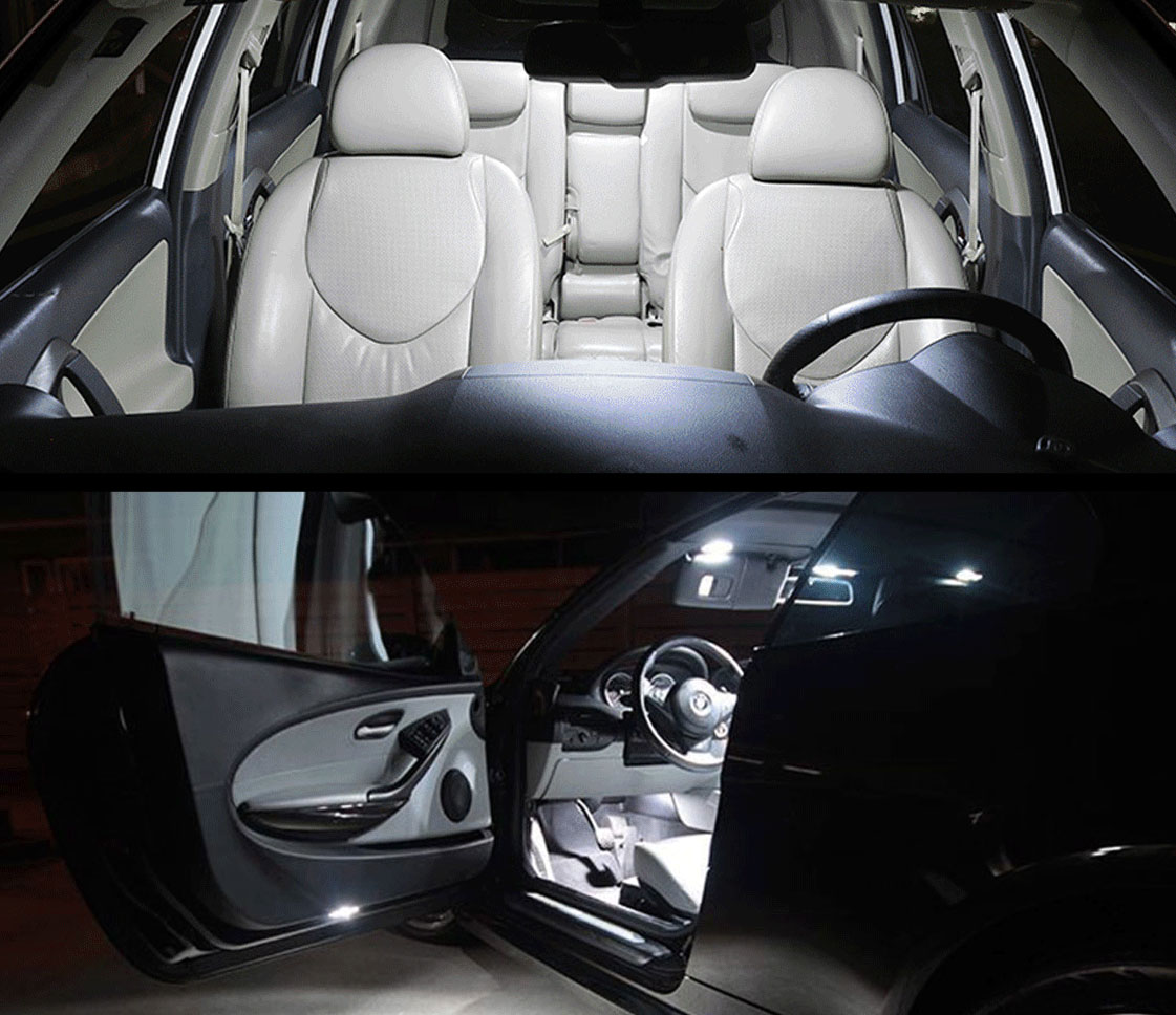 Car LED Interior Lights Canbus For Land Rover Discovery 2 3 4 Sport 200 300 TDI TD5 1998-2015 2016 Accessories Car Parts