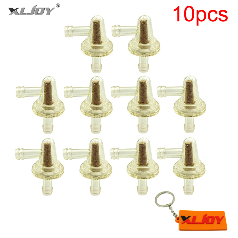 1/4" In Line Fuel Filter 90 Degree For Small Snowmobile Motorcycle Dirt Bike ATV UTV Quad 8423-01-9909 Yamaha Kawasaki