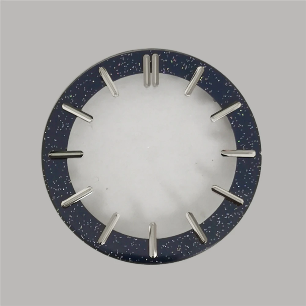 Green Luminous Dial 31.8mm Watch Dial for NH70 Movement Modified Watch Face Replacement Parts Accessories