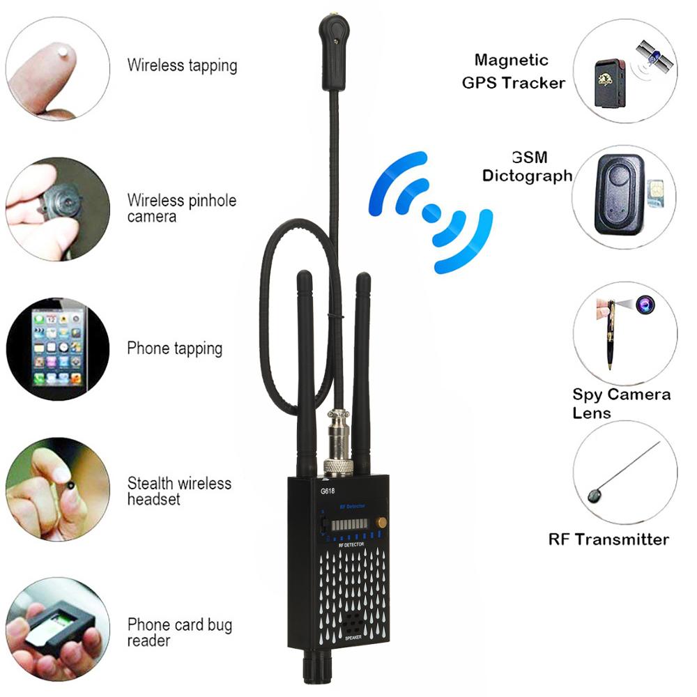 G618W G618D G318 Super Sensitive Audio Bug Detector Camera-Detector GSM GPS Full Range RF Bug Tracker Detector