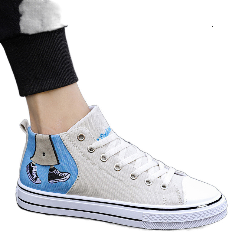 Canvas Spring 2025 New Styles Students Couple's Men's Versatile Sports And Leisure Board Shoes Trendy Shoes For Men