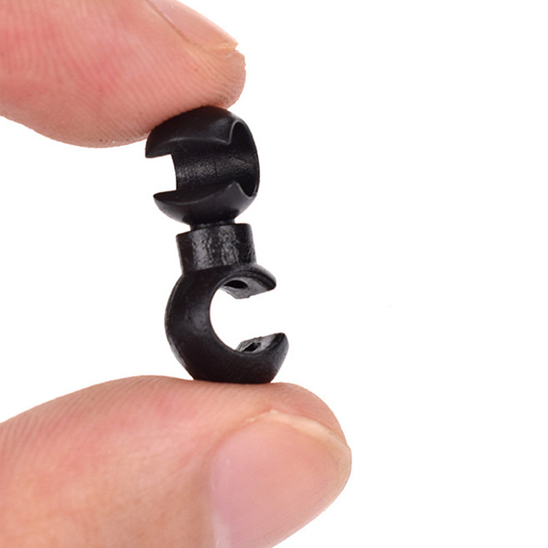 10PCS Bicycle MTB Brake Cable Clips S Shaped Bicycle Brake Lines Hose Hook Clips Holder Guide Hose Buckle Clip For Cycling Tool