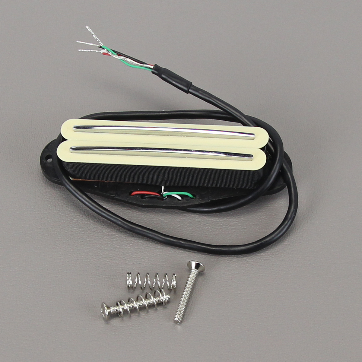 FLEOR Ceramic Rail Humbucker Hot Dual Rails Guitar Pickup For Electric Guitar Parts,6K/9K/13K, Black/Cream/White