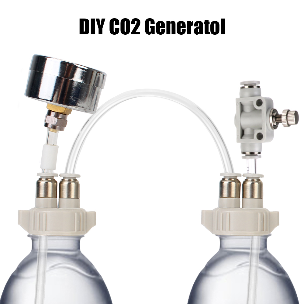 CO2 Generator System Kit Homemade CO2 CO2 Valve Diffuser