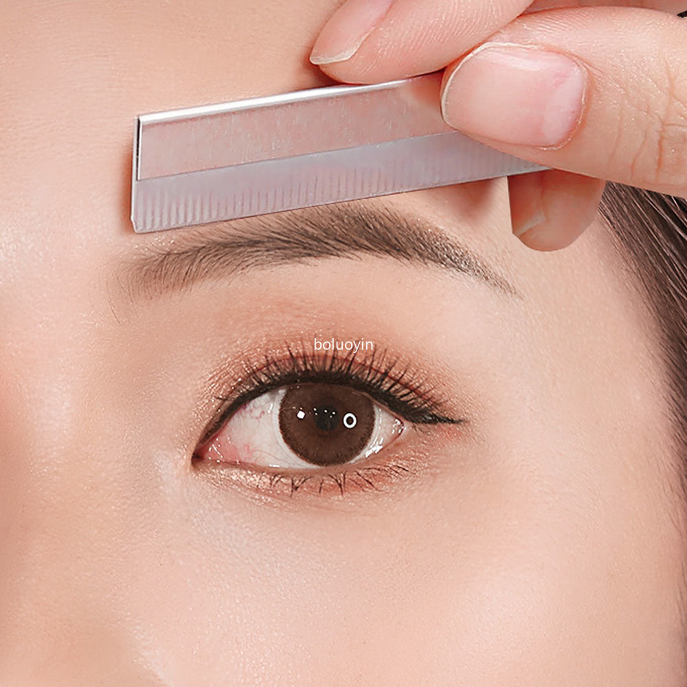 ef Pcs set New Eyebrow Brand Razor Trimmer Blade Facial Knife Hair Removers Shaper Tool Professional Make Up Tools s