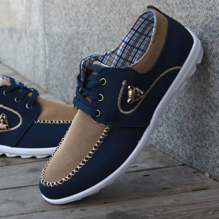 Outdoor Leisure Leopard Old Beijing Cloth Canvas Shoes Designer Low Top Casual Bean Men's Shoes Outdoor Korean Version Large Size 48 Trendy Shoes